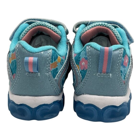 New Disney Lilo and Stitch Aloha Toddler Girl Light Up Sneakers Size 7 Shoes Box - Picture 13 of 16